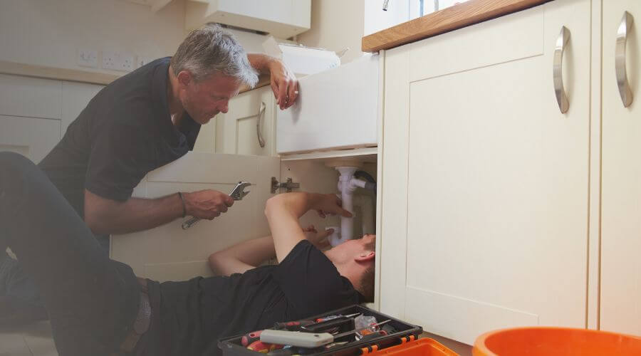 Professional burst pipe repair services in Winside, NE